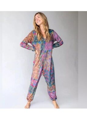 Natural life Vintage Rose onesie size XL bohemian jumpsuit floral